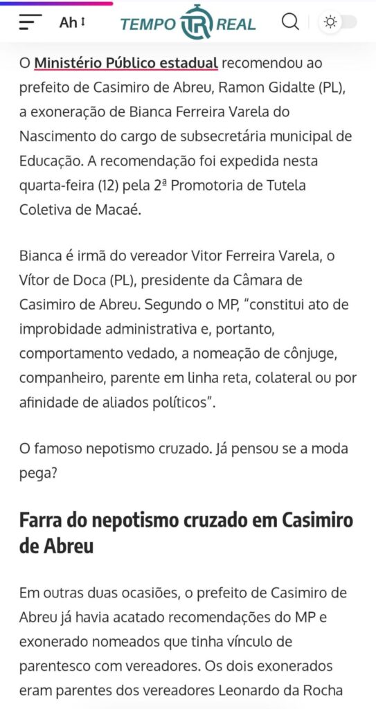 9-543x1024 Nepotismo Cruzado: Quando o Parentesco Fala Mais Alto que a Transparência