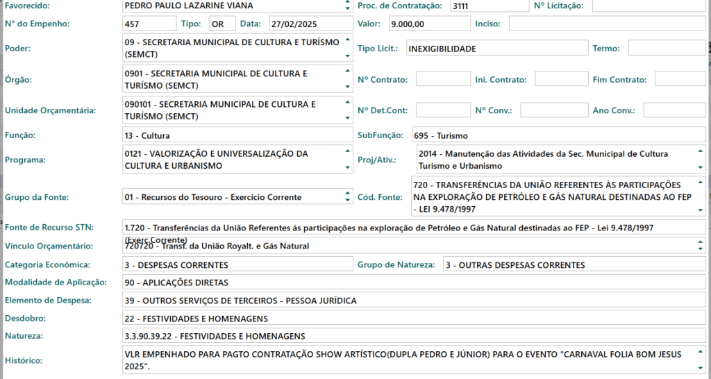 1-1024x546 Cultura Pede Socorro: Prefeitura Gasta 120 Mil em Shows e Trio e Esquece dos Blocos