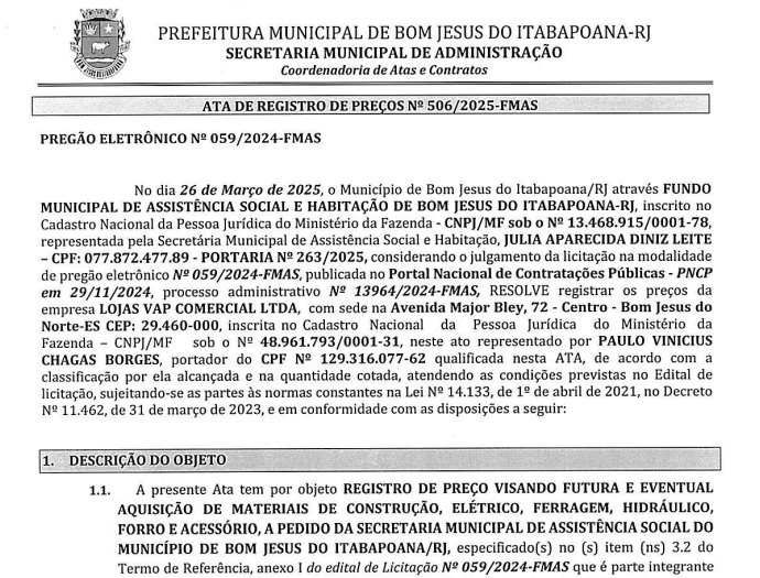 2-1 A Secretaria de Assistência Social e Seus Mistérios: Compras, Coincidências e Laticínios na Lavanderia