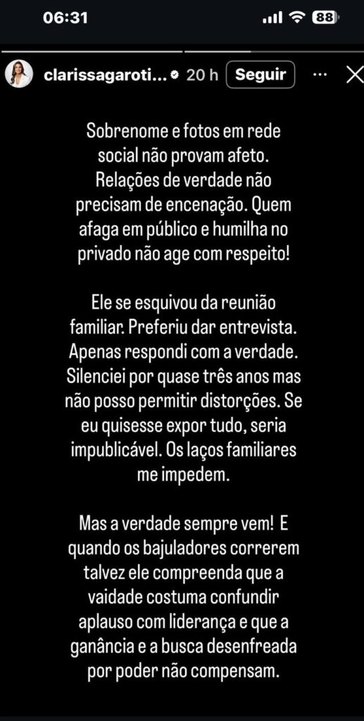 Clarissa-1-517x1024 🎭 TikTok, Sorrisos e Bastidores: A Maquiagem de Wladimir Garotinho Começa a Derreter