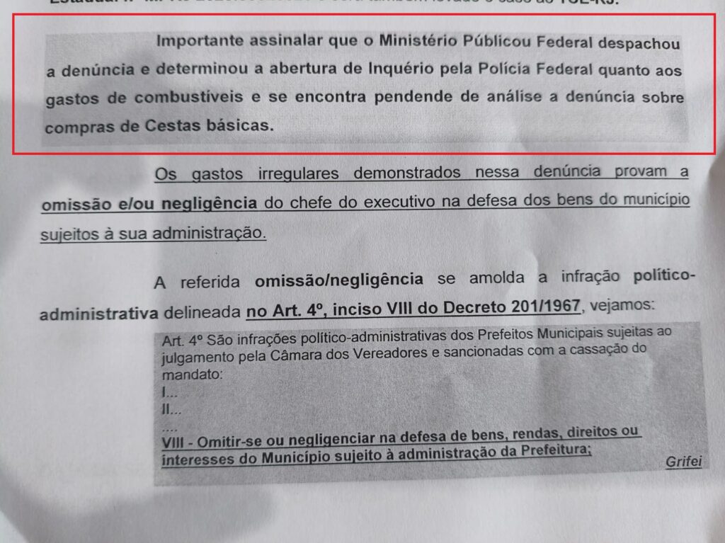 11-1024x767 Do Combustível à Cesta Básica: Irregularidades Apontadas em Denúncias Chegam à Câmara
