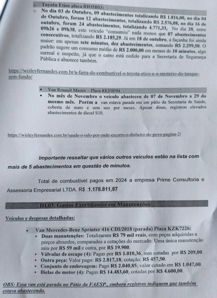 6-1-746x1024 Do Combustível à Cesta Básica: Irregularidades Apontadas em Denúncias Chegam à Câmara