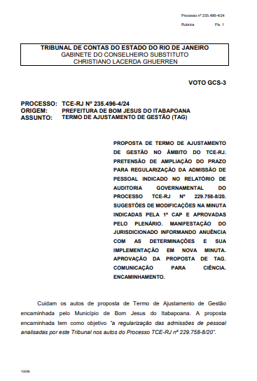 TCE1 TAG aprovado pelo TCE-RJ obriga concurso público e sepulta contratações irregulares!🚨