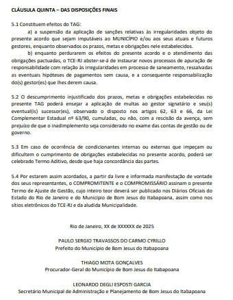 TCE3 TAG aprovado pelo TCE-RJ obriga concurso público e sepulta contratações irregulares!🚨