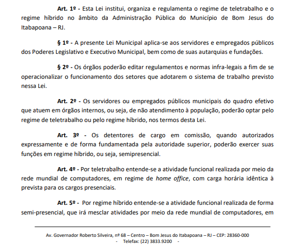 lei-sofa-2 A Nova Lei do Sofá: Bom Jesus Regulamenta o Home Office da Galera do Cargo de Confiança