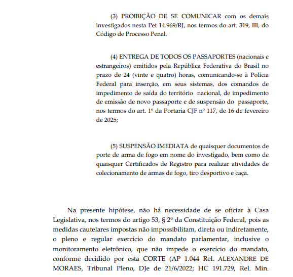 decisao-2 Moraes determina soltura de Rodrigo Bacellar após decisão da Alerj