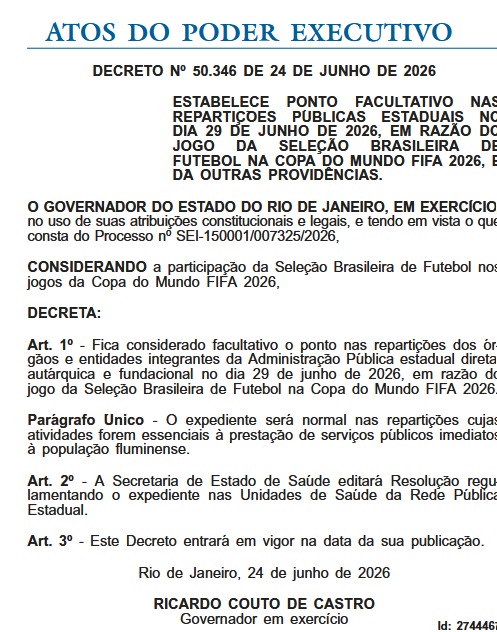 WhatsApp-Image-2026-06-25-at-08.05.40-1 RIO PARA NA SEGUNDA: GOVERNO DO ESTADO DECRETA PONTO FACULTATIVO PARA JOGO DO BRASIL