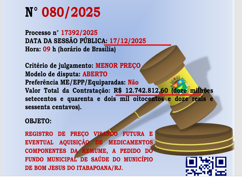 2 A injustificável falta de medicamentos após licitação de mais de R$ 12 milhões