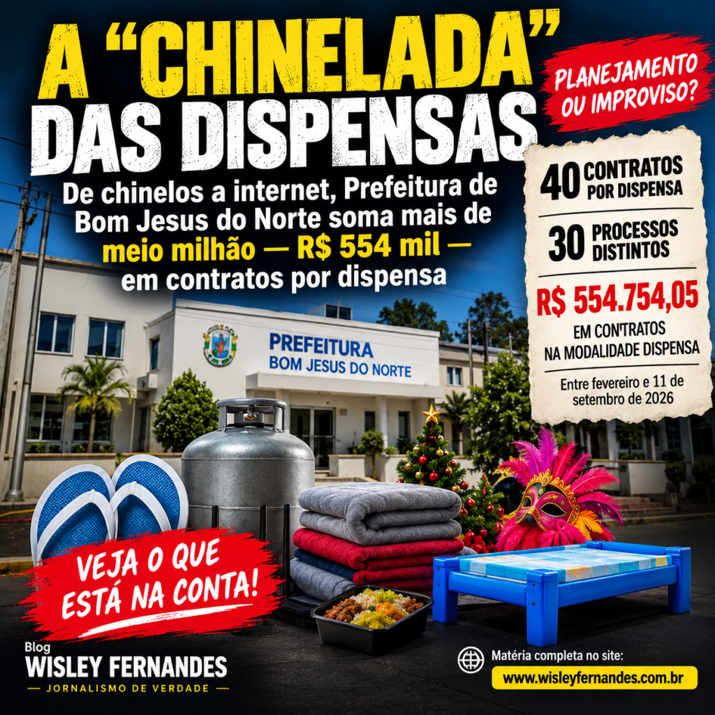 ChatGPT-Image-18-de-set.-de-2026-12_26_16-1-1024x1024 A “chinelada” das dispensas: de chinelos a internet, Prefeitura de Bom Jesus do Norte soma mais de meio milhão — R$ 554 mil — em contratos por dispensa