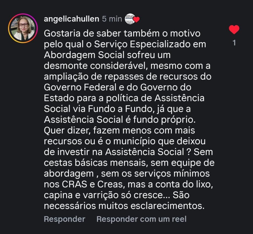 WhatsApp-Image-2026-10-09-at-08.25.20-1024x948 Ex-secretária de Assistência Social questiona “choque de ordem” do prefeito e denuncia falta de apoio às ações anteriores